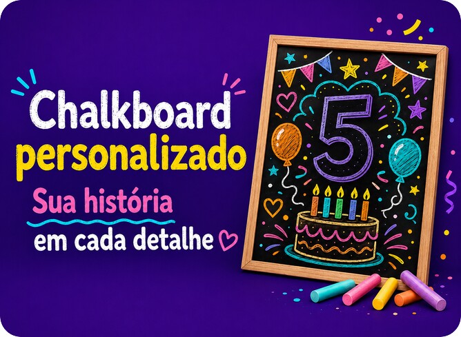 Chalkboard 1° Aninho Ovelhinha
